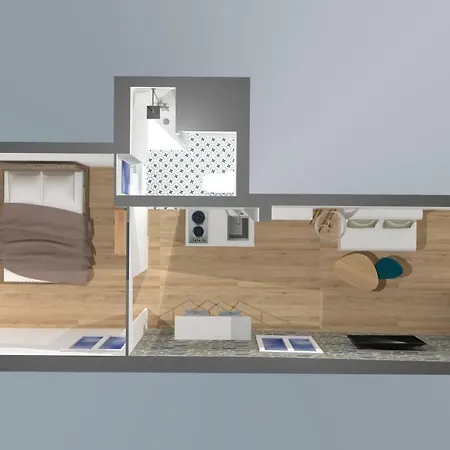 Apartment Gregbnb - T2 Ancien Et Moderne - Parking Inclus - 15min Gare Toulon